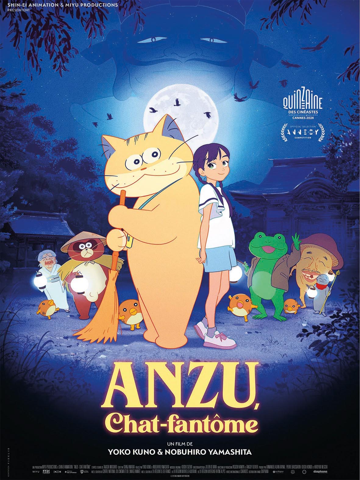 ANZU, CHAT-FANTÔME Du 16 au 20 oct 2024