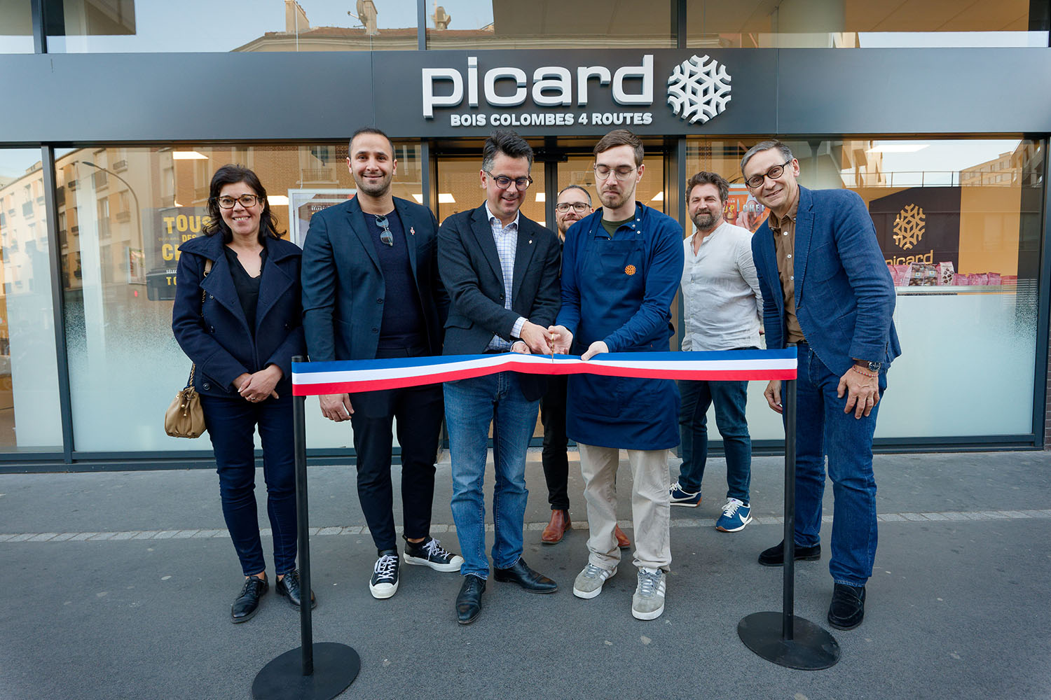 PHOTOS : INAUGURATION DU MAGASIN PICARD BOIS-COLOMBES 4 ROUTES